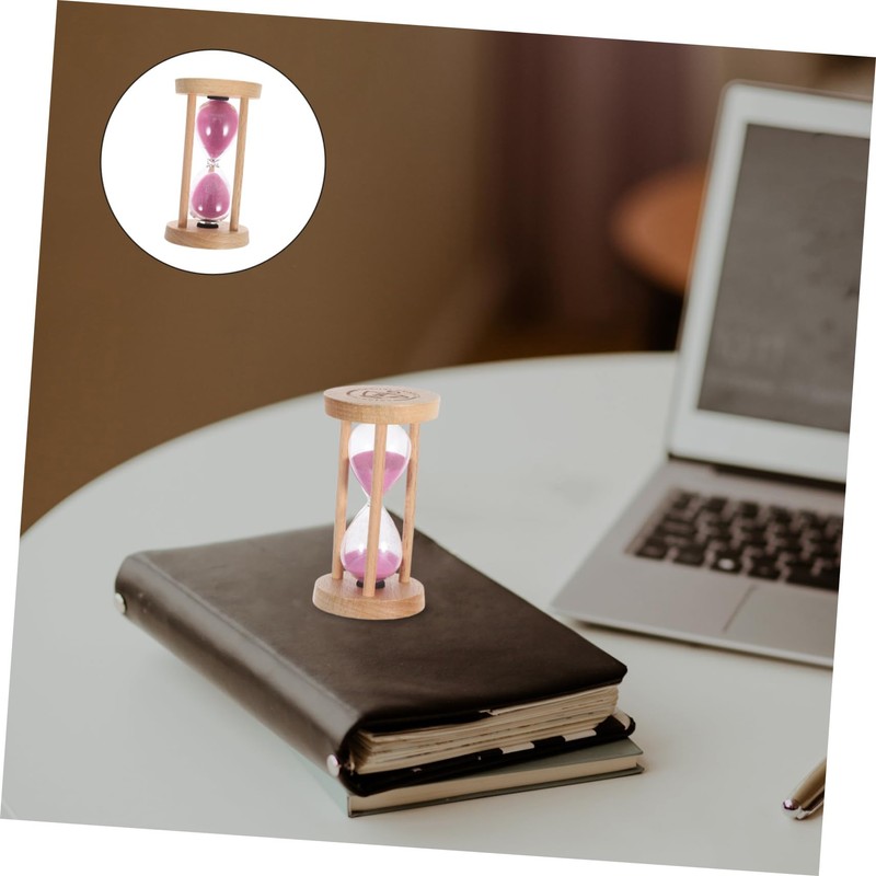 ULTECHNOVO Wooden Glass Timer Multifunctional Timer for Cooking Study and