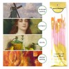 Paint Brushes Nylon,10 Pack Artist Paintbrushes with Oblique Head Painting
