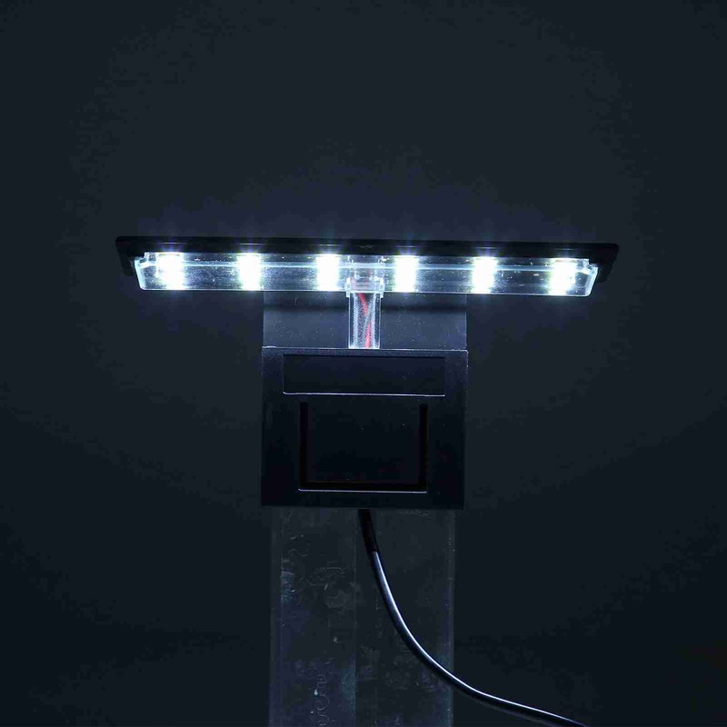 Aquarium Clip On LED Light Mini Super Bright White Light