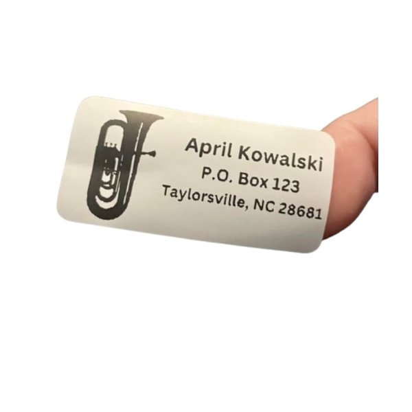 Custom Stickers, Horn, Return Address Labels, Address Stickers, Several Designs,