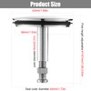 Oneroomone Universal Bath Stopper, Bathtub Stop 43mm, Sink Stop, Solid