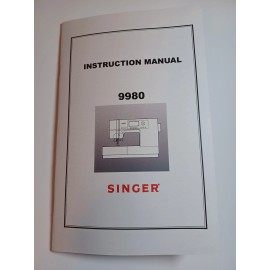 Singer 9980 Sewing Machine Owners Manual reproduction