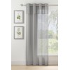Maple Textiles Eyelet Ring Top Heading Voile Curtain Panels Soft