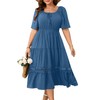 RWJ Plus Size Maternity Dresses, Summer Maxi Dress for Curvy