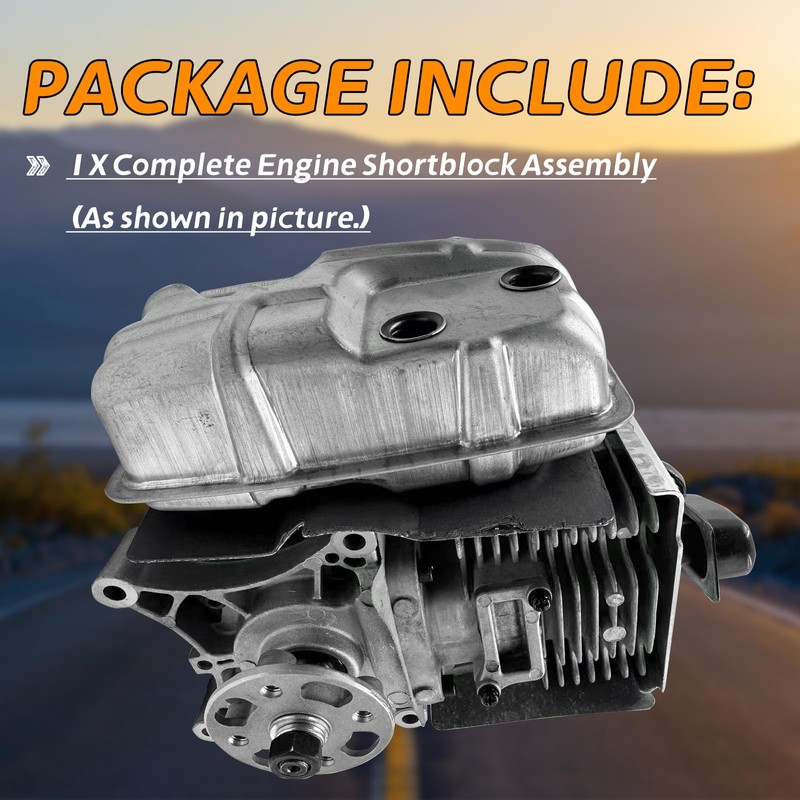 577424401 Engine Shortblock Assembly Compatible with Redmax EBZ8500 EBZ8500RH Backpack