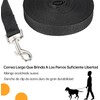 2Pcs Correas para Perros, 10m Manos Libres Correa de Adiestramiento,