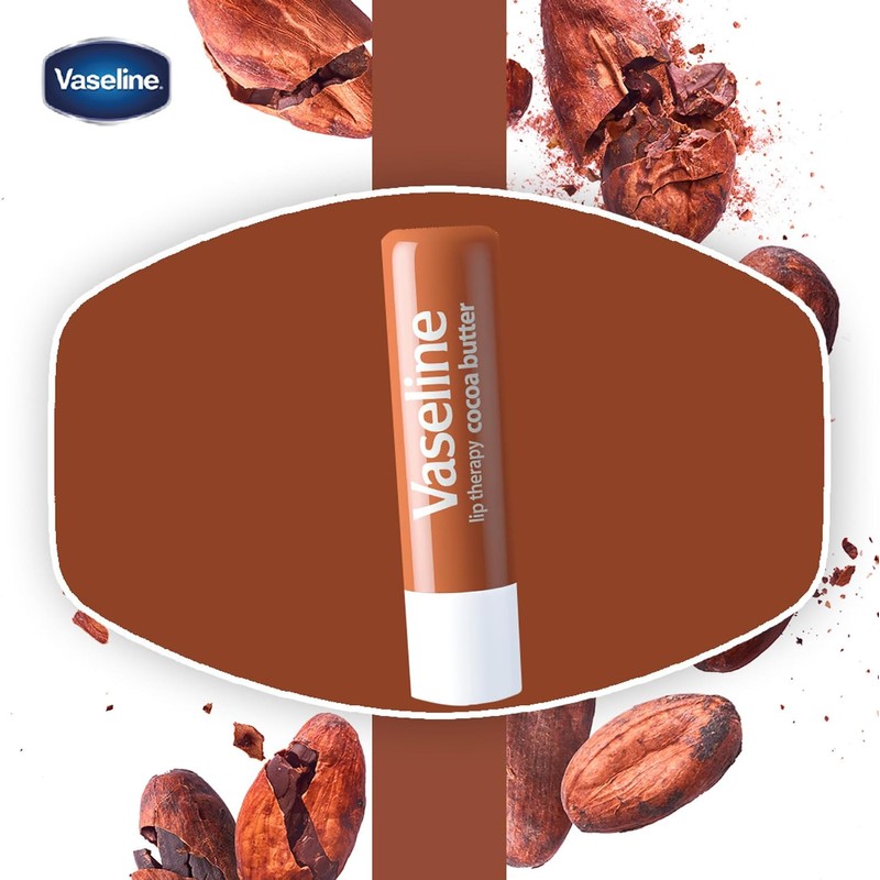Vaseline - Bálsamo para Labios Cocoa Stick Hidrata y Nutre
