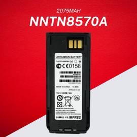 Banshee 2075mAh NNTN8570A IMPRES ATEX Li-ion Battery For Motorola MTP8550EX MTP8500