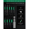 PERZUMI Drill Screwdriver Bit Set, 10 PCS S2 Steel Drill