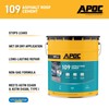 APOC 109 Rain-Proof Wet & Dry Roof Cement, 5 Gallons,