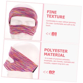 LABRIMP Vr Eye Mask Cover Breathable Sweat Band Accessory for Vr Headset Easy Fit Design Lightweight and Comfortable for Sharing with Family and Friends