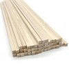 douyif Square Wooden Sticks 5 x 5 mm Wooden Sticks