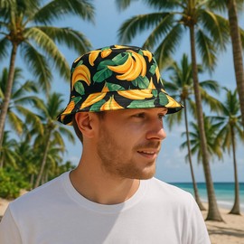 ZKGYUS Fishing Hat, Sun Hat, Summer Hat for Men and Women, Cotton Bucket Hat, Adjustable Sun Hat for Men and Women