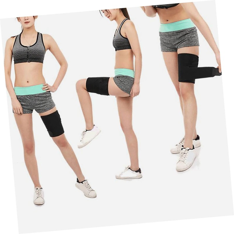 Baluue Breathable Adjustable Thigh Brace Support for Sports Fitness Lightweight