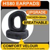 Sixsop HS80 Earpads - Compatible with HS80 RGB Wireless Headset