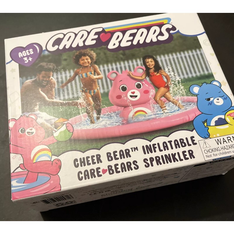 Unbranded New Care Bears Cheer Bear Deluxe Inflatable Splash Pad