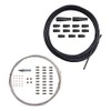 MOTOMASTER DIY Motorcycle Throttle Control Repair Kit Stainless Steel Compatible