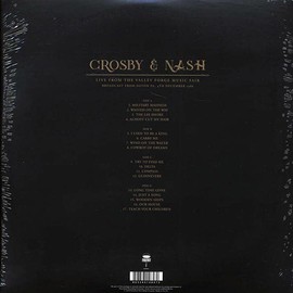 DAVID CROSBY, GRAHAM NASH : LIVE FROM THE VALLEY FORGE MUSIC FARE BROADCAST FROM DEVON PA, 4th DECEMBER 1986 - NEW SEALED 2 LP SET