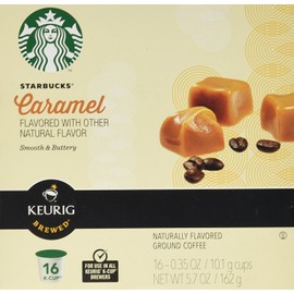 Starbucks Caramel K Cups 16-0.35 OZ