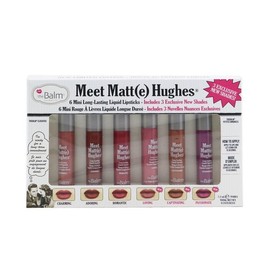 Strawberrynet The Balm Meet Matte Hue 6 Mini Long Lasting Liquid Lipstick Kit - Vol. 3 6x1.2ml / 더밤 밋 매트 휴 6 미니 롱 라스팅 리퀴드 립스틱 키트 - Vol. 3 6x1.2ml