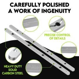 577039 Guide Rail Connector Set for Festool, Festool Connector FSV/2 Replacement Clone,Track Saw Guide Rail Connector for Festool Guide Rails Kit,Guide Rail Extension Accessories for DEWALT/WEN