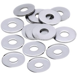 TERF® M10 X 30mm X 2.5mm Form G Washer M10 (10mm) ID X 30mm OD X 2.5mm Thickness Stainless Steel A2 (304) Heavy Duty Penny Mudguard Repair Timber Flat Washers - Pack of 10