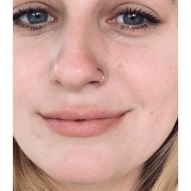 Longita Fake Nose Ring Fake Septum Fake Nose Rings Magnetic Nose Ring Fake Septum Ring Fake Septum Piercing Fake Nose Piercings Silver Fake Nose Stud