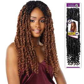 Sensationnel Crochet Braids Lulutress Pre-Looped Box Braid Passion Twist 18" (1-PACK, T1B/27)