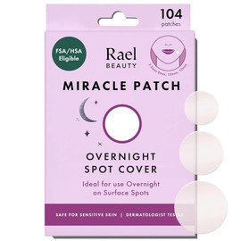 Rael Parche curativo para el acn durante la noche, ms grueso y extra adherencia, cubierta de manchas hidrocoloides, tratamiento avanzado de manchas,  