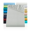 Jersey Fitted Sheet All Colours & Sizes 100% Cotton, 180-200