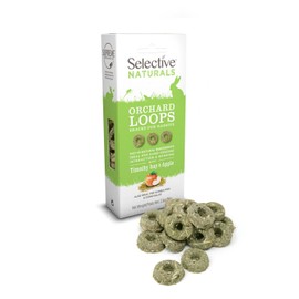 Supreme Petfoods Selective Naturals Orchard Loops with Timothy Hay & Apple (Pack of 4)