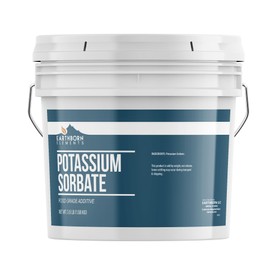 Earthborn Elements Potassium Sorbate 1 Gallon, Additive & Preservative, Homebrewing & Winemaking (3.5 Pound)