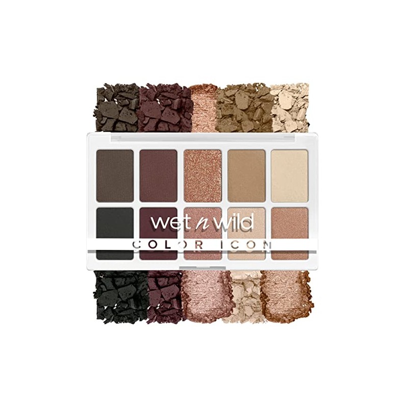 Wet n Wild Color Icon 10 paletas de maquillaje, uso