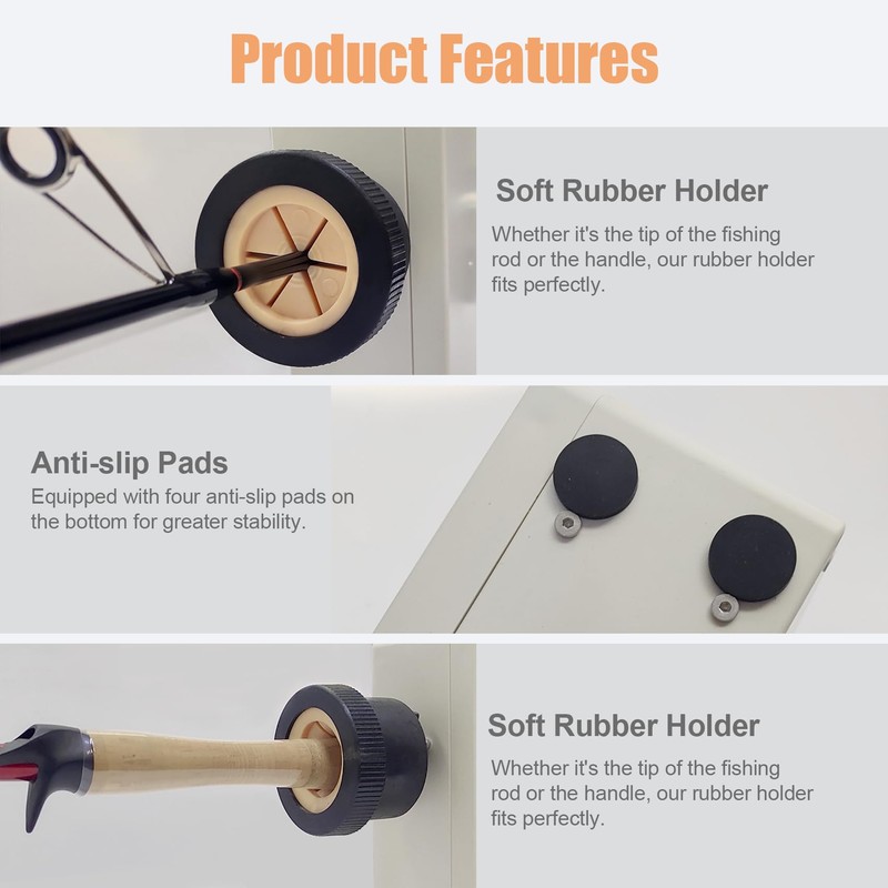 Aventik Fishing Rod Repair Kit,Rod Building Supplies Wrapping and Winding