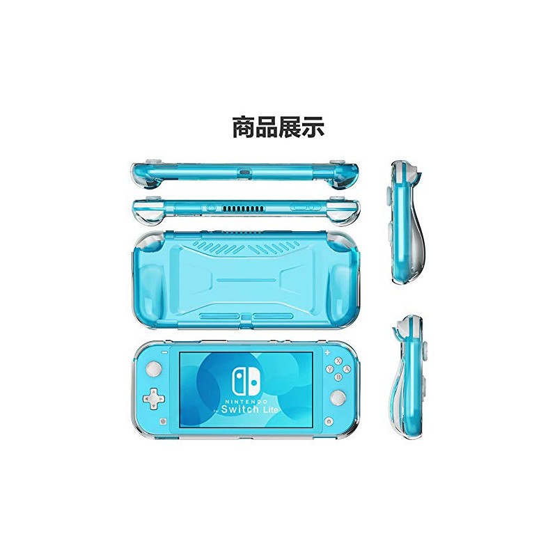 Ryo Raku Seikan Switch Lite Compatible Protective Case, Clear Switch