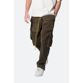 mnml Men's Corduory Snap II Cargo Pants, Olive