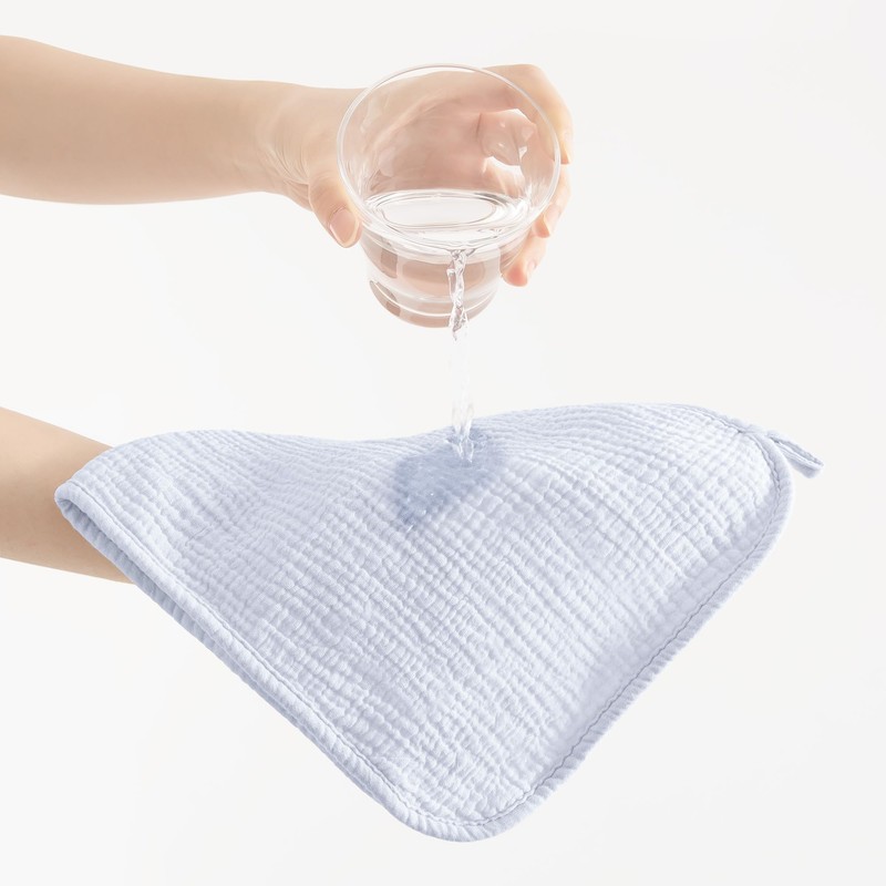 Susurration Muslin Burp Cloths, Soft Baby Burping Cloths for Unisex