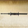 FOXSMZZ Sword Holder Japanese Bagua Velvet Padded Katana Stand Samurai