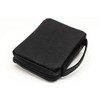 Dicksons Soft Black Embossed Cross with Front Pocket Leather Look