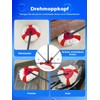 Pack of 6 Mop Heads Compatible with Vileda Turbo Mop,
