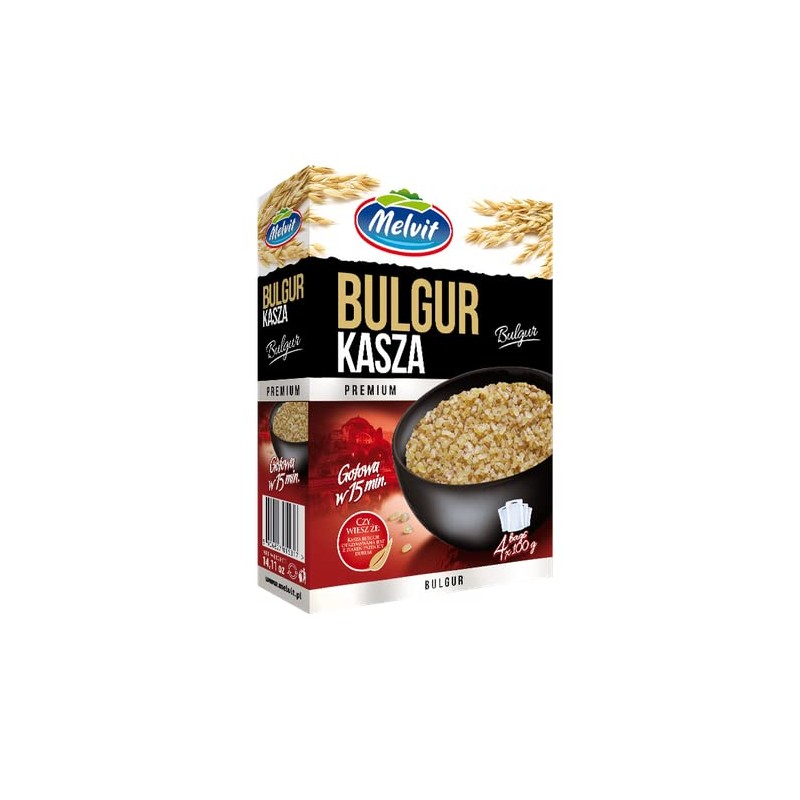 400 G BULGUR PREMIUM MELVIT - BOX OF 6 UNITS