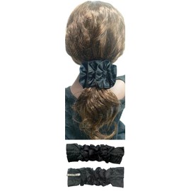 Set of 5 Twist 'n' Twirl Hair Tie for thick or Thin Hair in 5 colors 79346Satin-5 colors