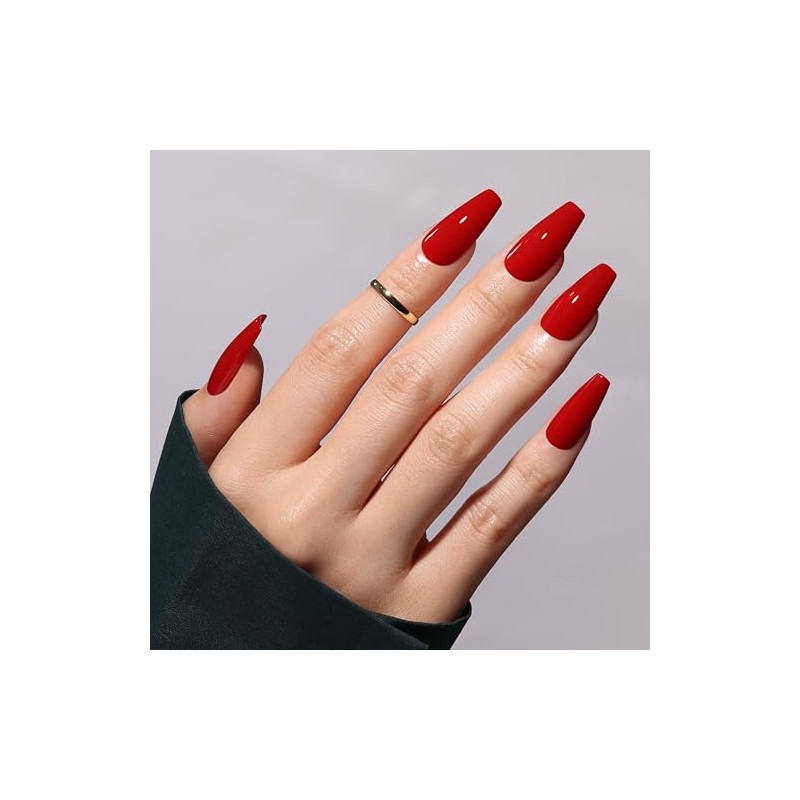 Bluesky Gel Nail Polish 10ml, Scarlet Velvet - AW2423, Rich