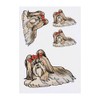 4 x 'Cute Shih Tzu' Temporary Tattoos - Water Resistant,