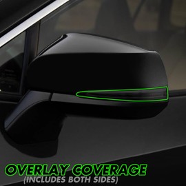 SlickMod PreCut Vinyl Smoke Tint for 2019-2023 Toyota RAV4 Mirror Turn Signal (20% Dark Smoke, 5. Mirror Turn Signal)