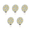 5pcs G4 LED Bulb 12V 2W Warm Light Energy Saving