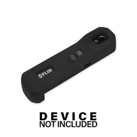 CaseSack Silicone Cover for FLIR ONE Edge PRO Wireless 160 × 120 IR Camera, Also fit for FLIR ONE Edge Wireless 80 × 60 IR Camera (Black) (Black)