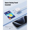 Extension Cord 6ft SUPERDANNY Mini Power Strip Ultra Right Angled