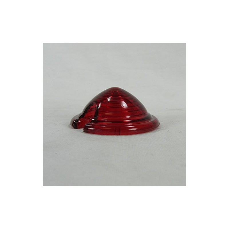 Sparto Tail Light Replacement RED LENS - POLYCARBONATE - Harley