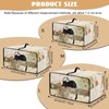Garucesta Toaster Oven Cover Dustproof Protective Countertop Convection Oven Cover